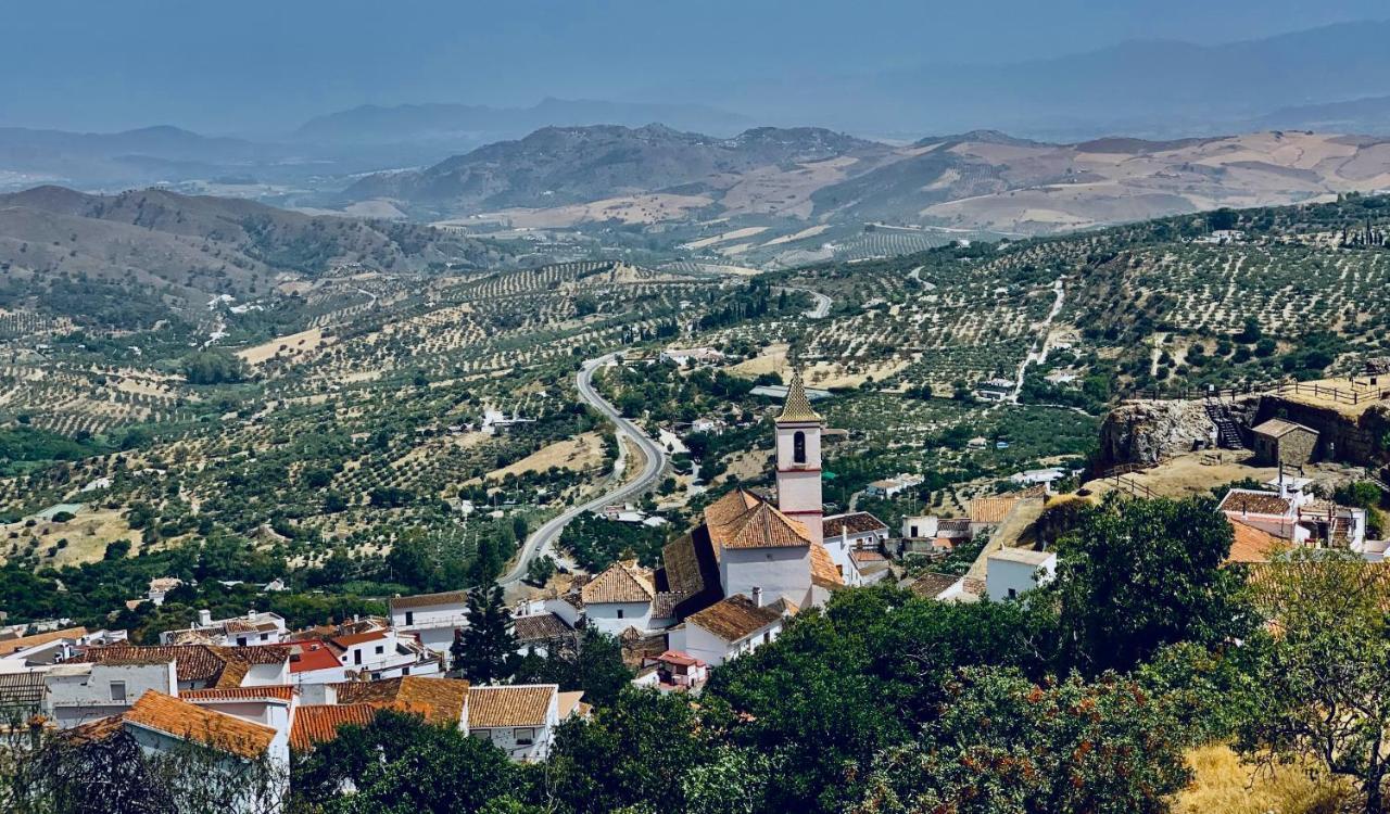 Spacious Villa With Exceptional Views In Malaga Casarabonela Exteriör bild