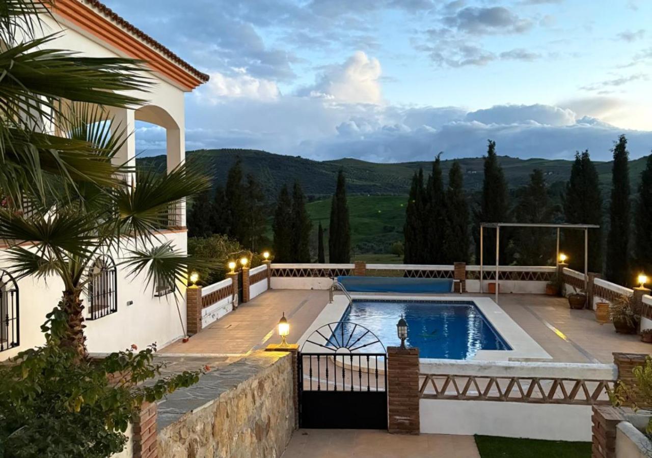 Spacious Villa With Exceptional Views In Malaga Casarabonela Exteriör bild